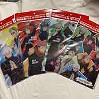 Amazon.co.jp: 呪術廻戦 オリジナルA4クリアファイル 全4種