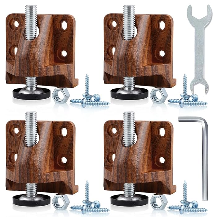 Buy Skelang 4Pack Leveling Feet, Funiture Leg Leveler with Lock Nut