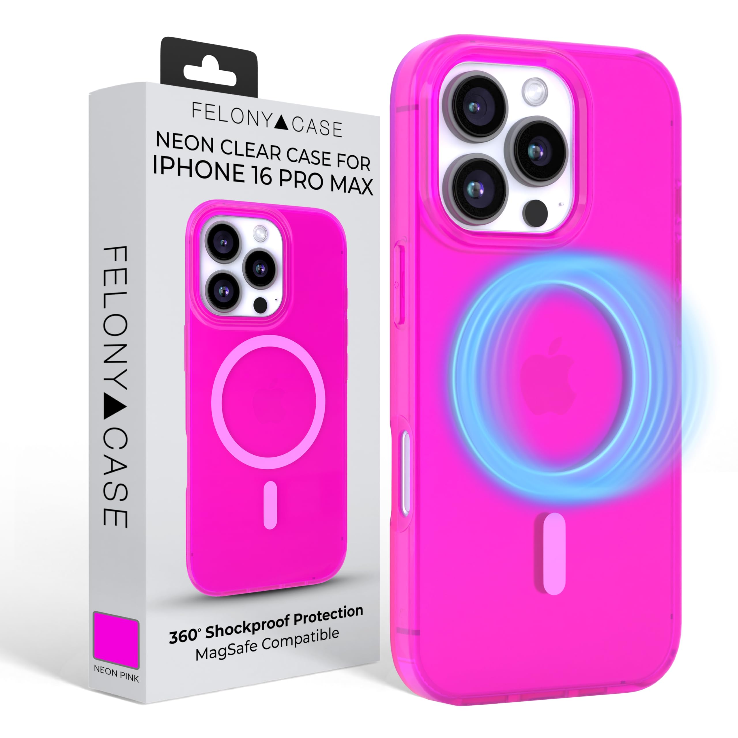 familiar iPhone 16 Pro ケース　ピンク Amazon.com: FELONY CASE for iPhone 16 Pro Max MagSafe Case
