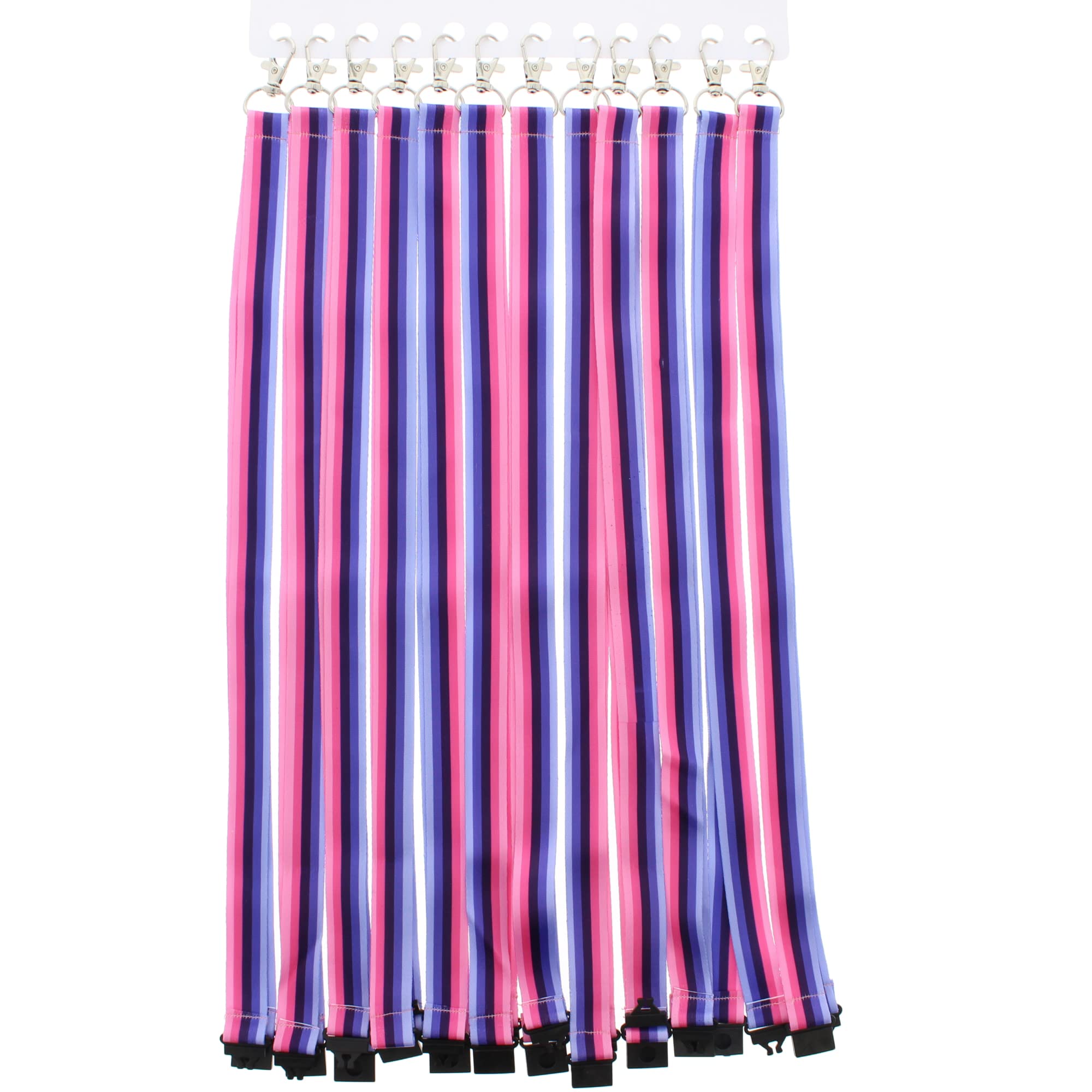 Zac's Alter Ego Pack of 12 Omnisexual Lanyards with Safety Break Away Clip and Metal Hook Clip