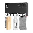 SHOEGR Standard Shoe Cleaning Kit with Microfiber Towel | White Shoes Cleaner | Sneaker Cleaning Solution with All-Purpose Shoe Brush | Sports & Daily Footwear Cleaner gallery image