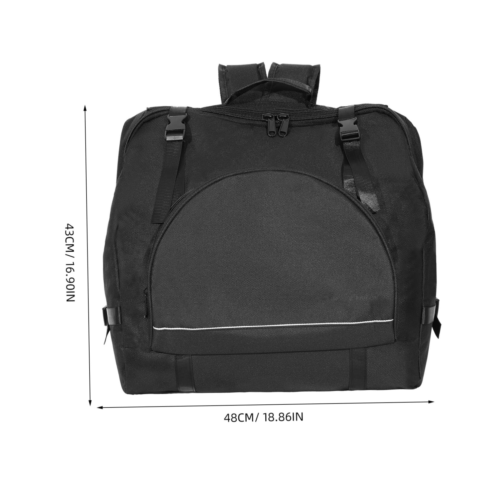 Paquet à Dos Pour Accordéon Basses Étui Épais Oxford Résistant Porte-instrument Confortable Bretelles Ajustables Adapté Aux Garçon Et Filles Et Adultes