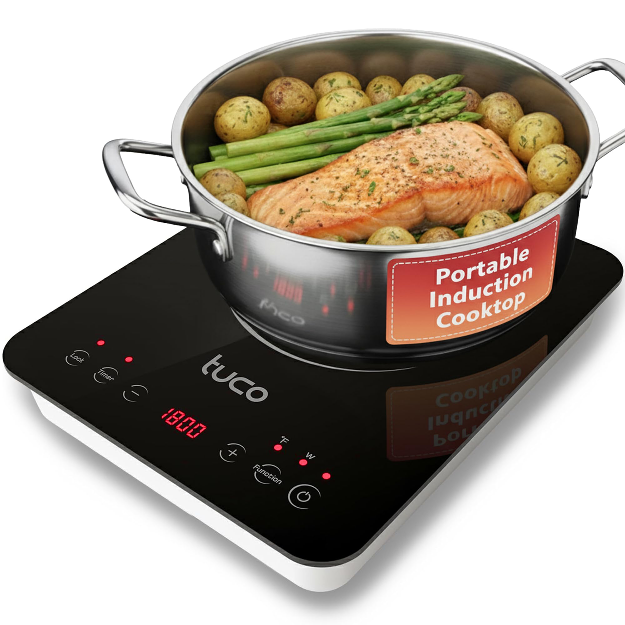 TUCO Portable Induction Cooktop Burner