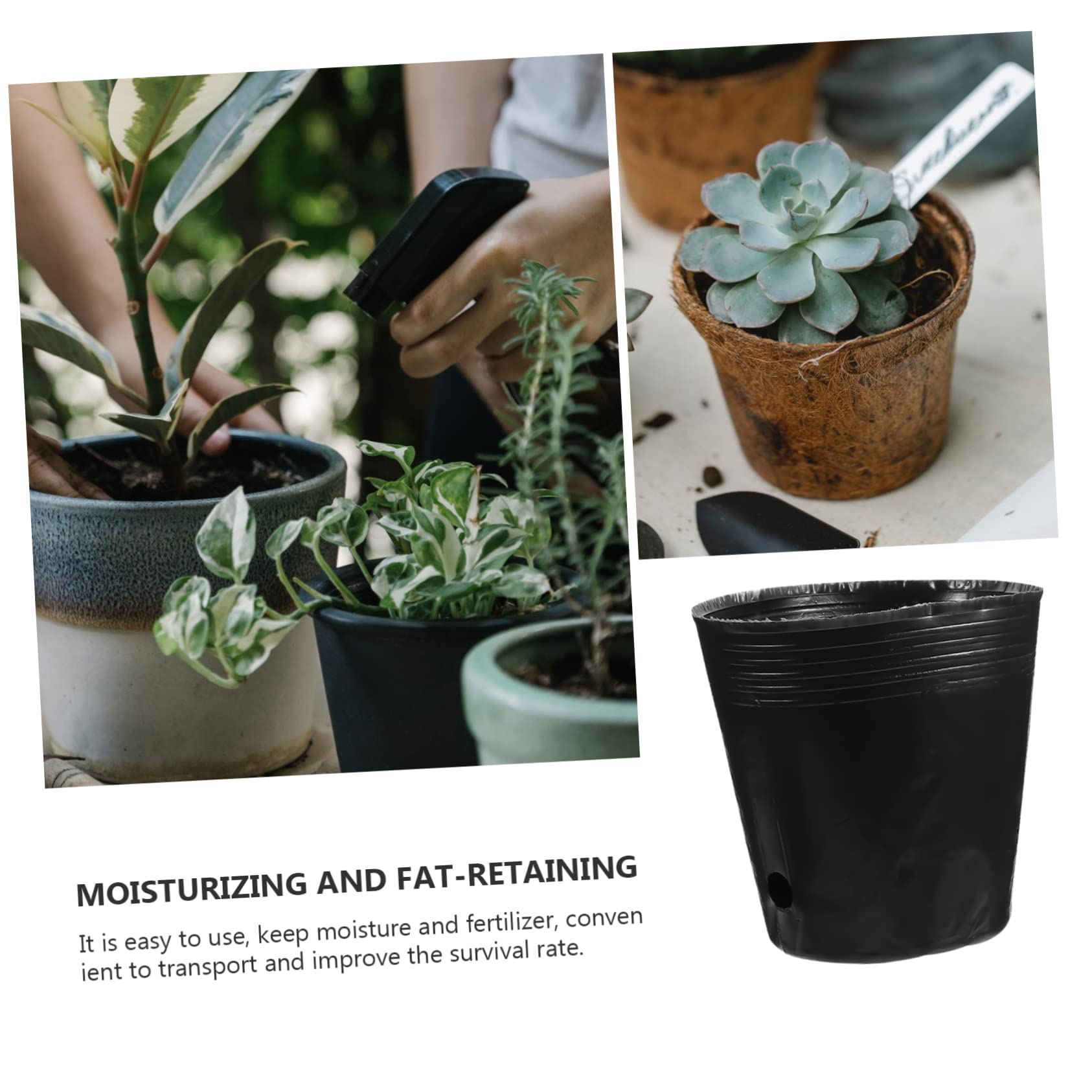 OwnGrown Plantenkweekzakken: 4 X 20 L Plantenkweekzakken Aardappelkweekzakken Buitenplantenbakken