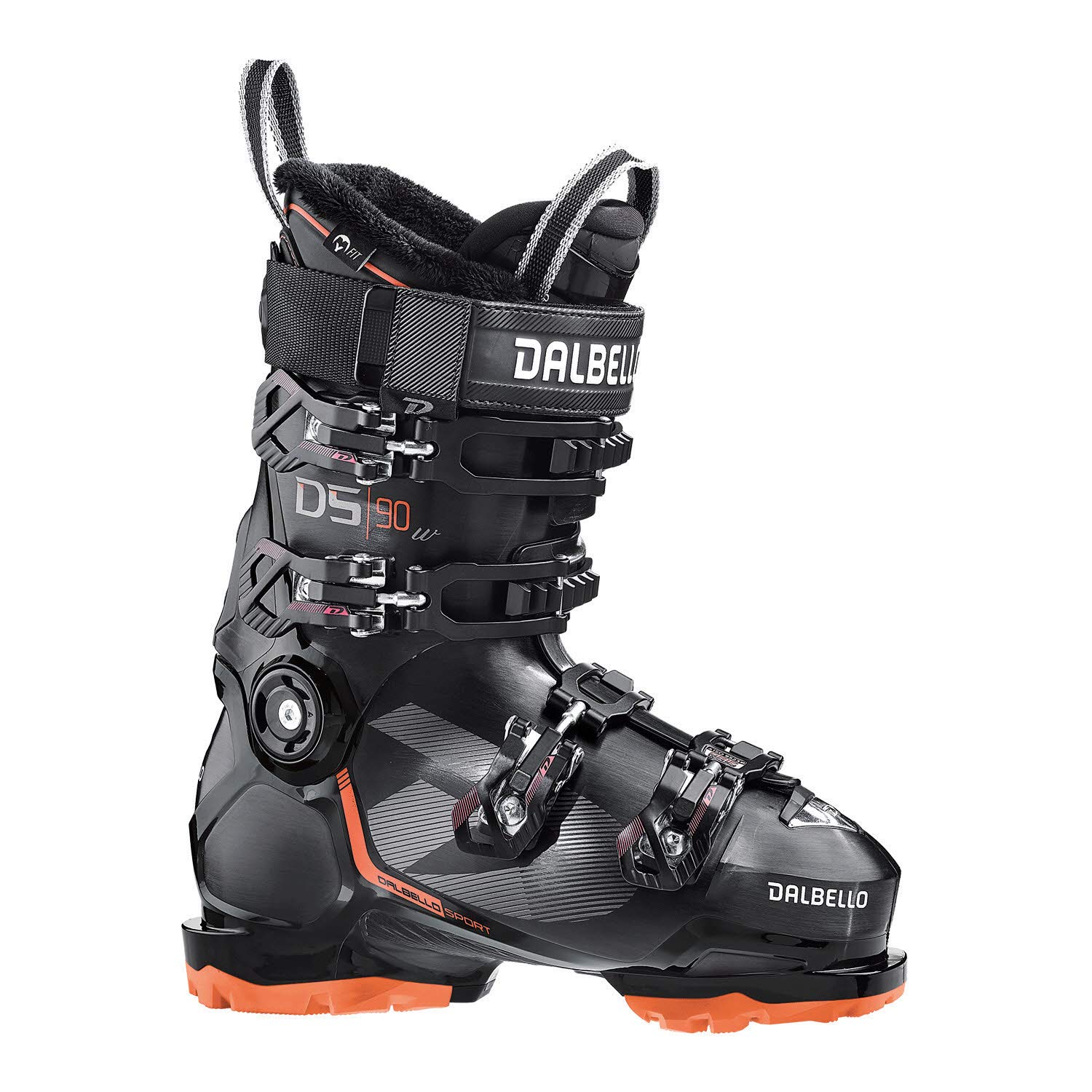 Dalbello DS 90 W - Scarponi da sci da donna, modello Alpin 20/21, colore nero, misura 25,5