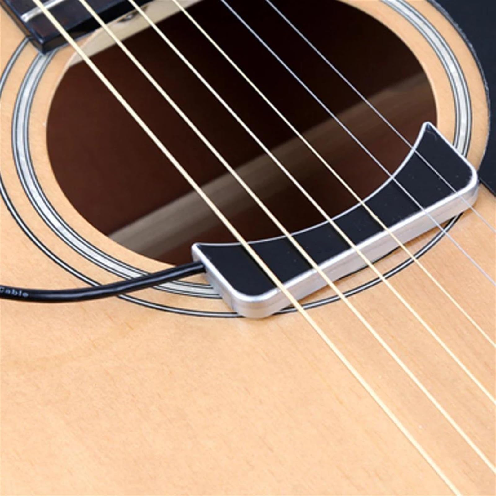 Amplificatore A Clip Pickup In Ceramica Pickup Per Buca Acustica Per Chitarra Pickup Per Chitarra Classica Professionale Trasduttore Pickup professionale per chitarra acustica