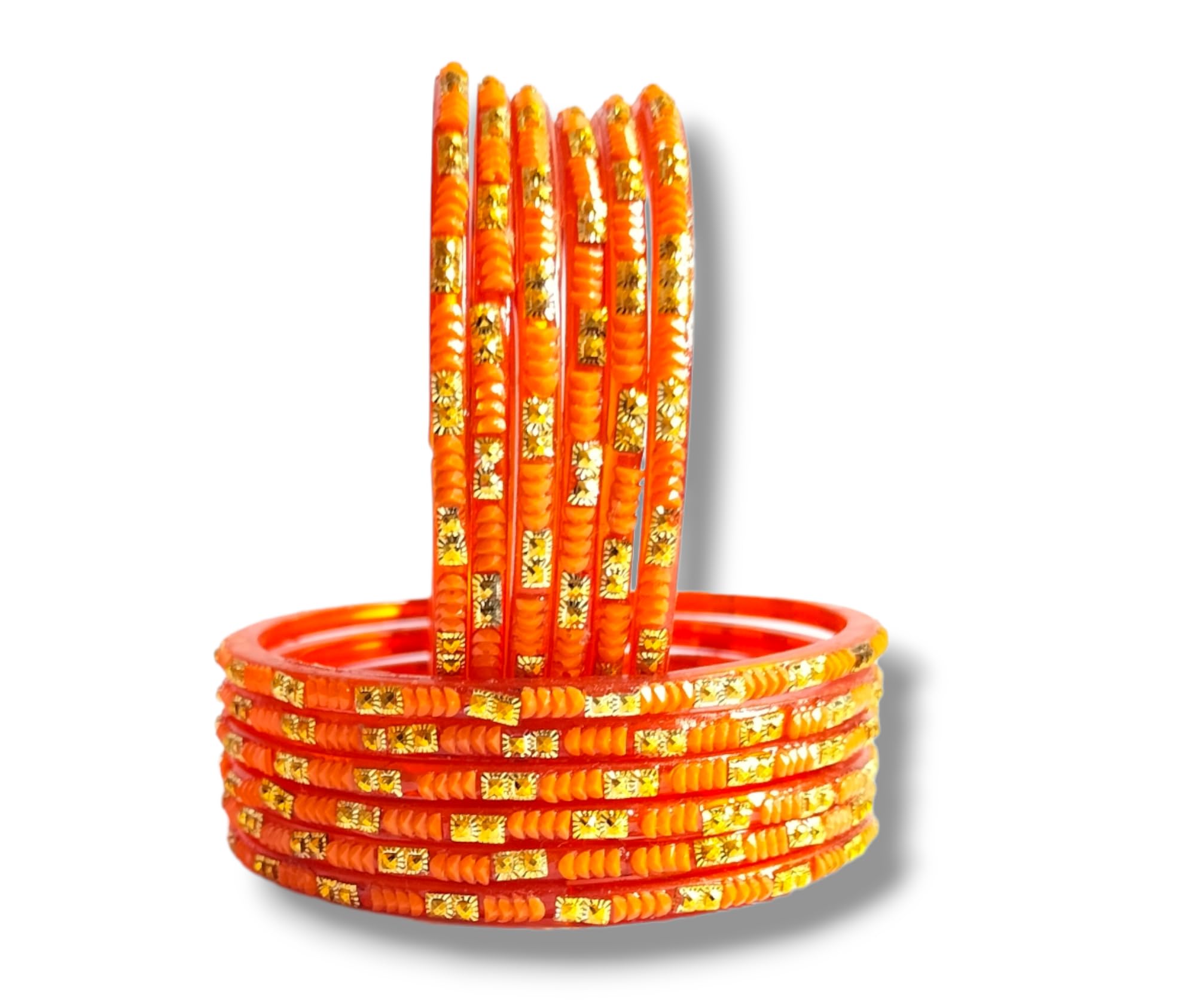 Rockland fashion Glass Women Bangles/Kada Set, Festival, Workplace, Party, Traditional | Set Of 40 Bangles (2.2_Orange) (B0CCYCZSGH) Amazon Price History, Amazon Price Tracker