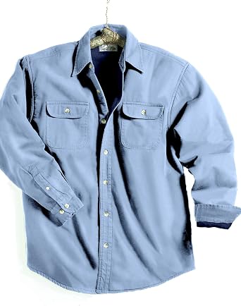 Tall Denim Fleece Lined Shirt 