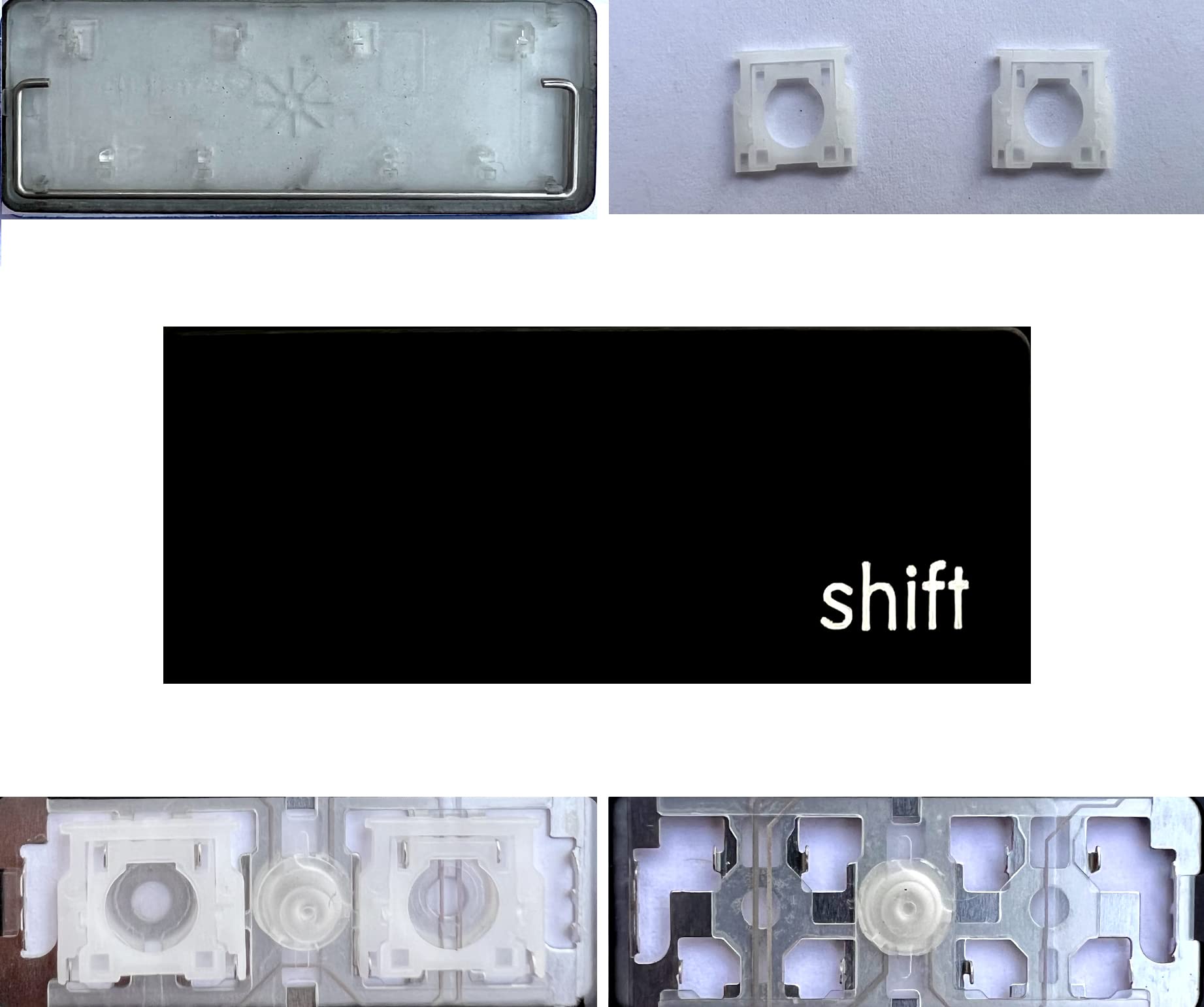 Dolphin.dyl(TM) Replacement Individual Key Keyboard for US Retina Display Pro A1425 A1502 A1398 A1466 Replacement Key Keyboard F (Old Version) — view 141