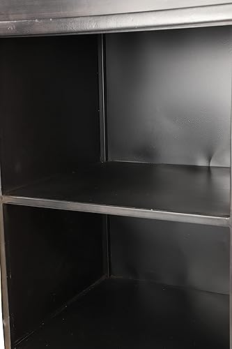 Miniatura 15 de Deco 79 Carro de Cocina Industrial, 31"W, 34"H, Negro