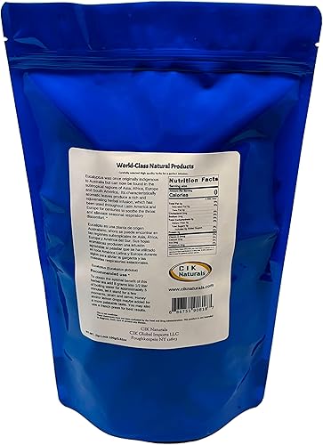 Miniatura 5 de Hojas secas de eucalipto Hojas de té Hojas de Eucalipto Secas Baño aromático fuerte vapor suelto (3.53 oz)