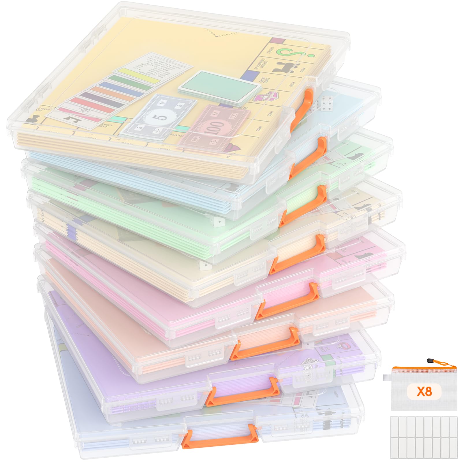 Lifewit Board Game Storage Boxes