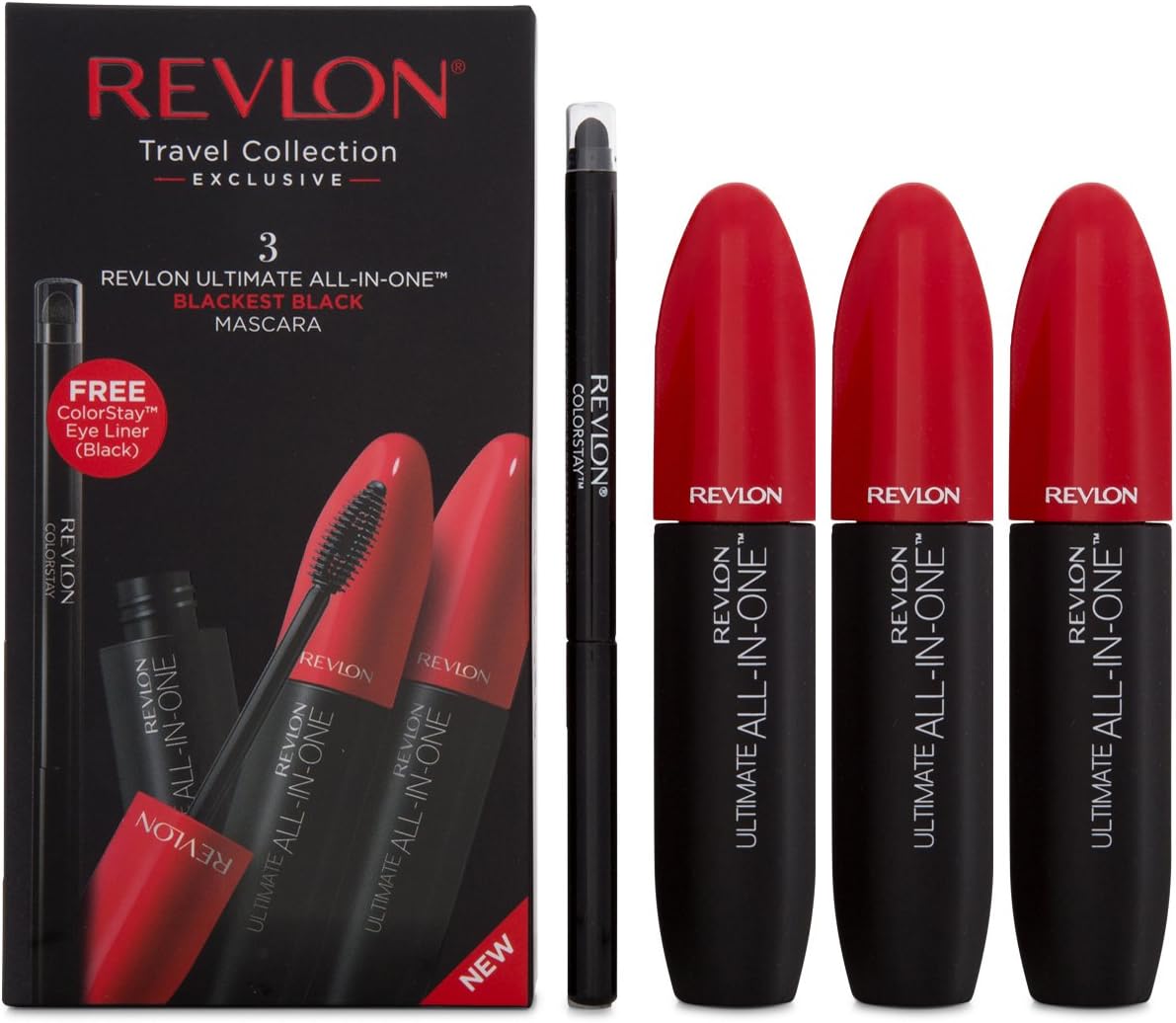 Revlon Ultimate Mascara Trio Set with Eyeliner