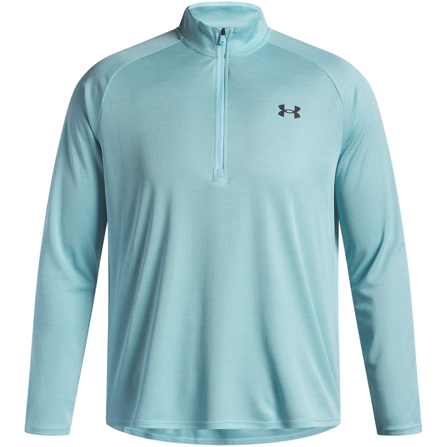 Under Armour Tech Textured 1 2 Zip Top Blue