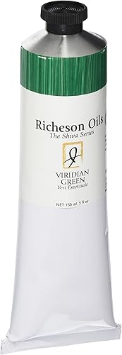 Jack Richeson 5 Oz Artist Oil Color,Viridian Green
