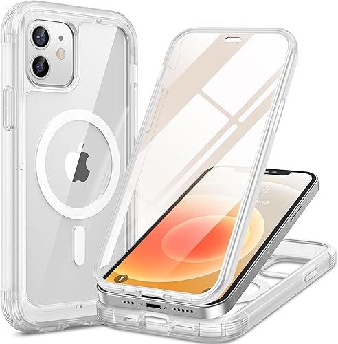 Miniatura 152 de Miracase Funda para iPhone SE de 3ª/2ª generación 2022 2020 de cuerpo completo con protector de pantalla de vidrio integrado, resistente protección