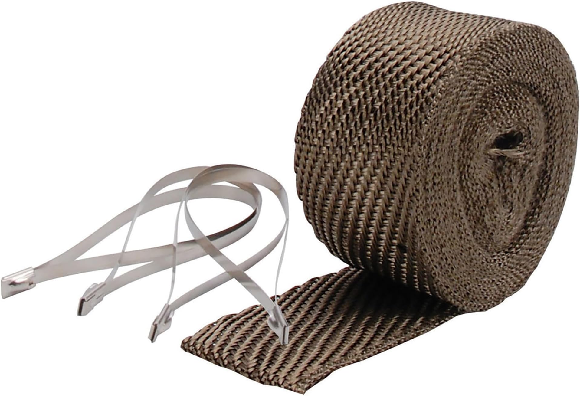 010123 2" x 25' Pipe Wrap Kit with 4 Locking Ties - Titanium