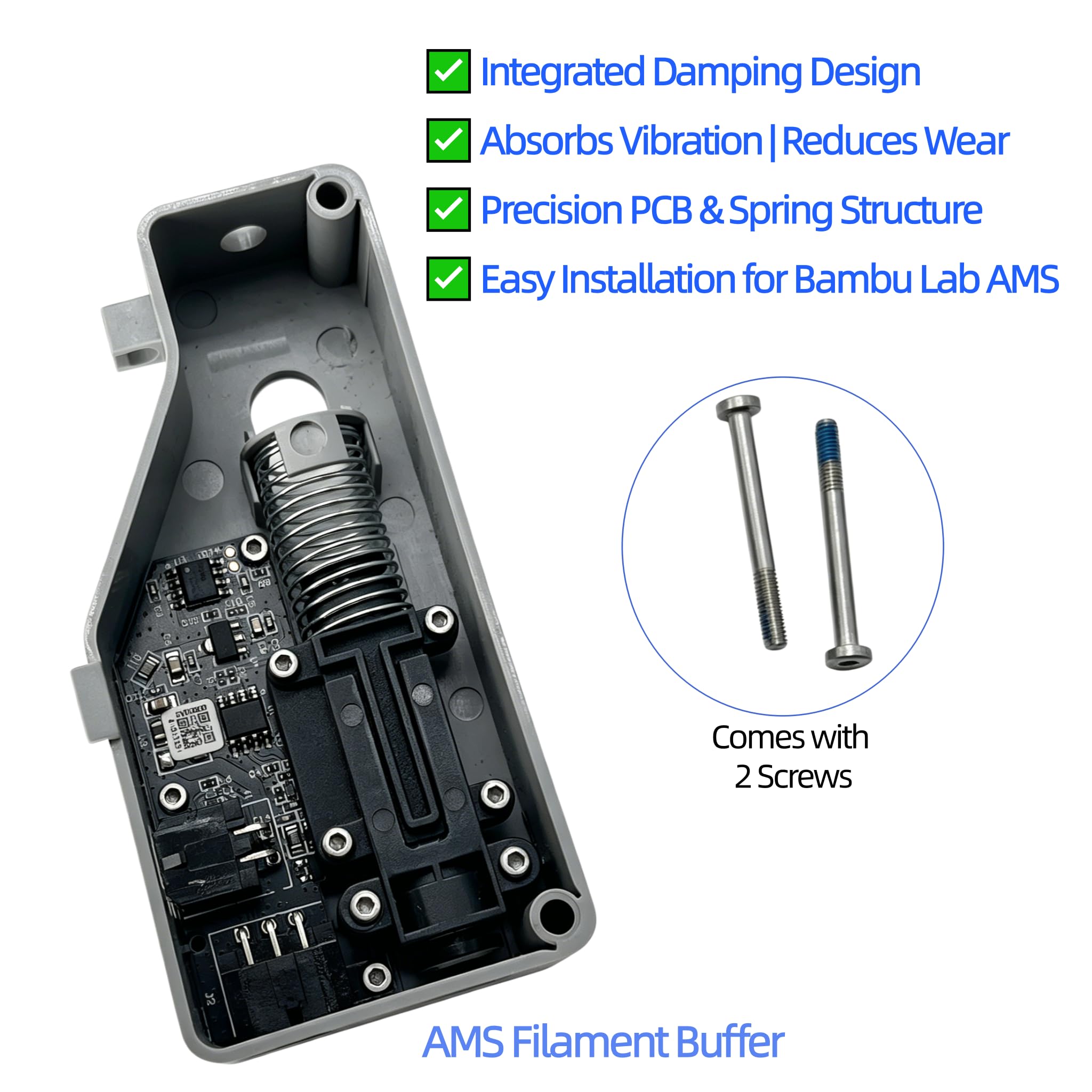 Amazon.co.jp: AMSフィラメントバッファー Bambu Lab AMS用 3D