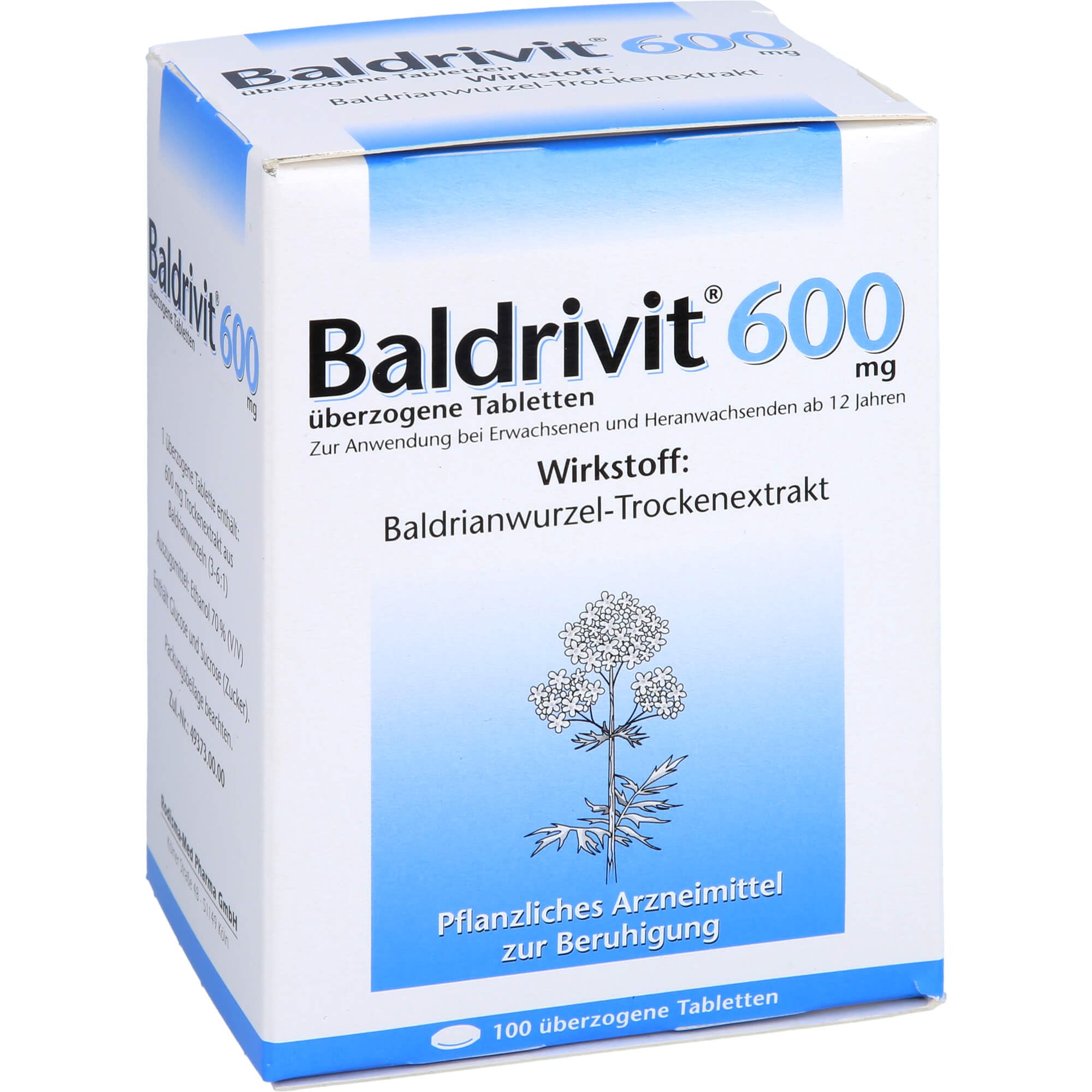 600 mg überzogene Tabletten 100 St