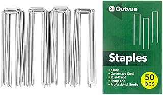 Landscape Staples - Galvanized, 6-Inch
