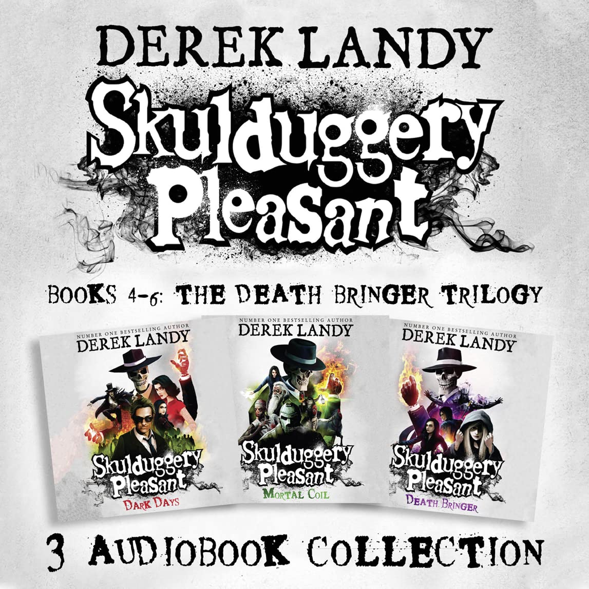 Skulduggery Pleasant: Audio Collection Books 4-6: The Death Bringer Trilogy
