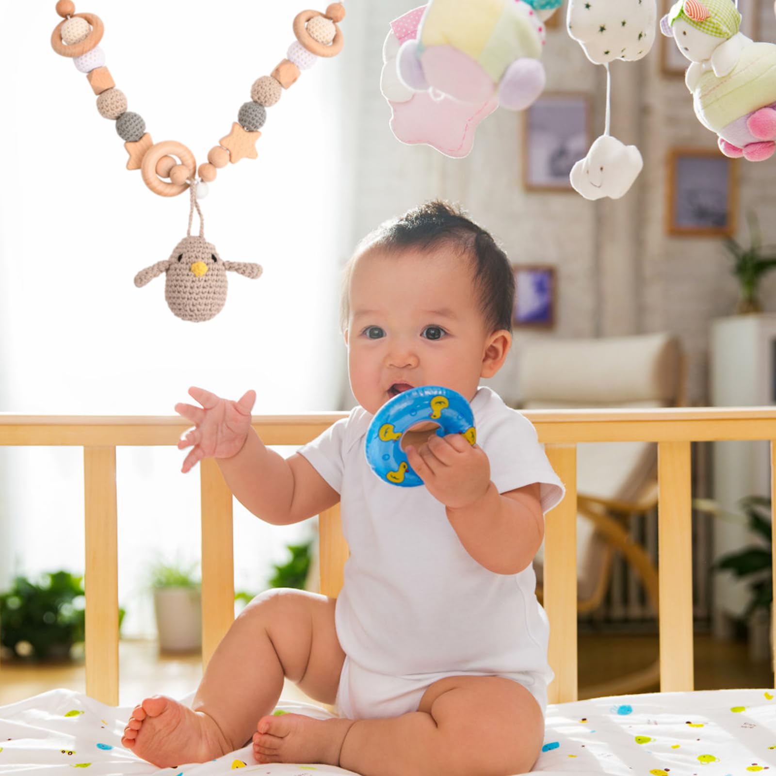 JWTRSVTY Cadena Cochecito Madera, Reno Cadena Cochecito De Bebe, Cadena de Juguete Cochecito, Juguete Colgar En Cuna Del Asiento, Juguete Cochecito JWTRSVTY Cadena Cochecito Madera, Reno Cadena Cochecito De Bebe, Cadena de Juguete Cochecito, Juguete Colgar En Cuna Del Asiento, Juguete Cochecito