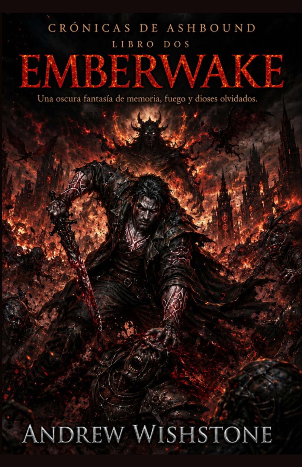 EMBERWAKE Crónicas de Ashbound Libro dos: Una oscura fantasía de memoria, fuego y dioses olvidados. (Crónicas de Ashbound (SPANISH VERSION))