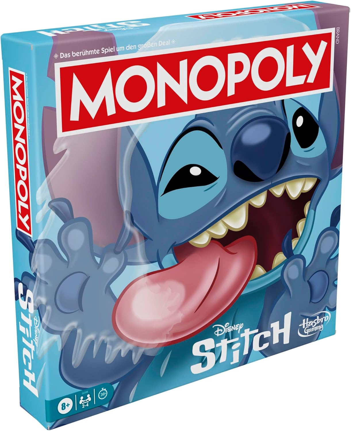 Monopoly Disney Stitch Edition Board Game - German Version