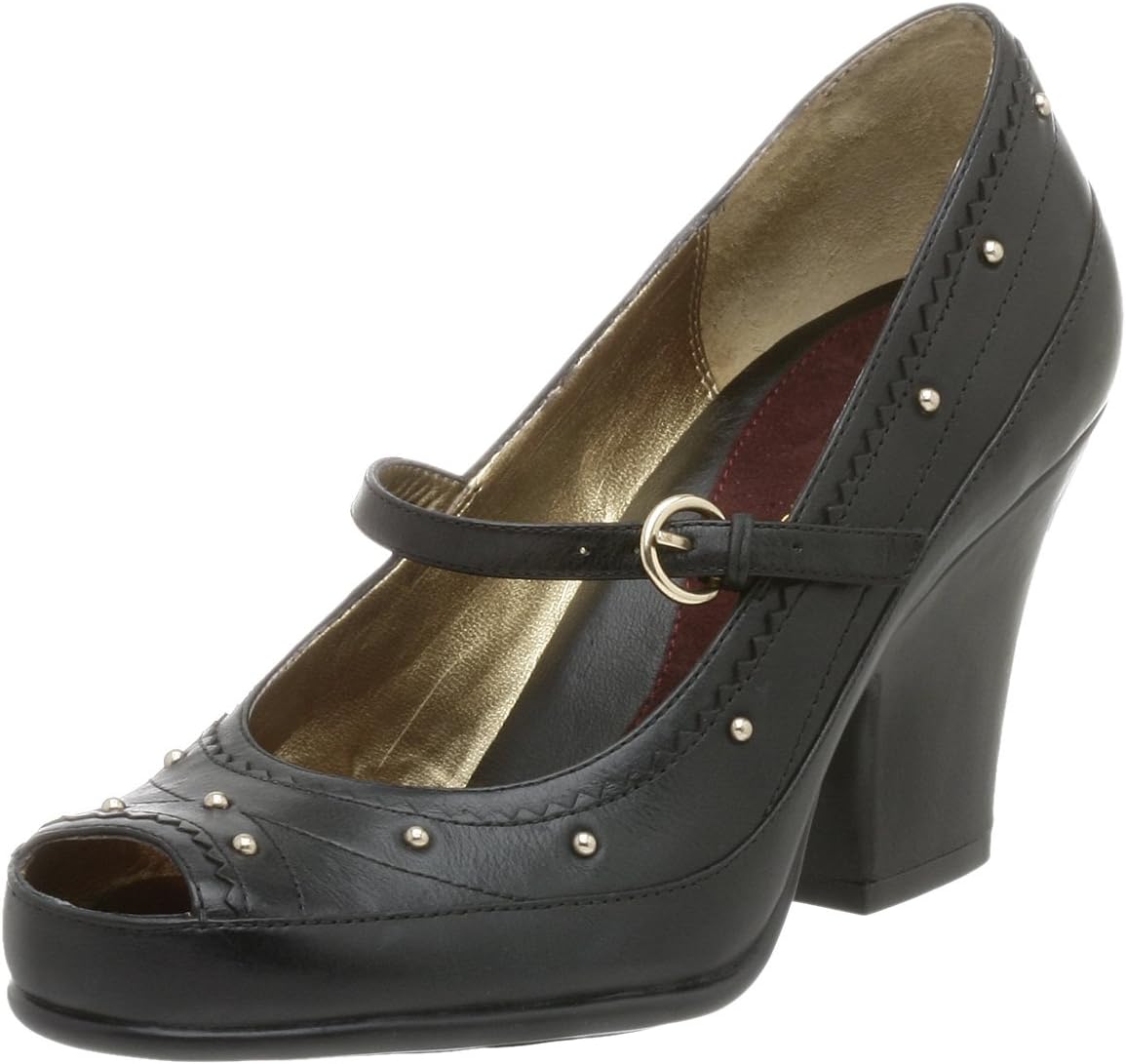 Aerosoles Women's Tuscany Mary Jane Demi Wedge,Black,9 M