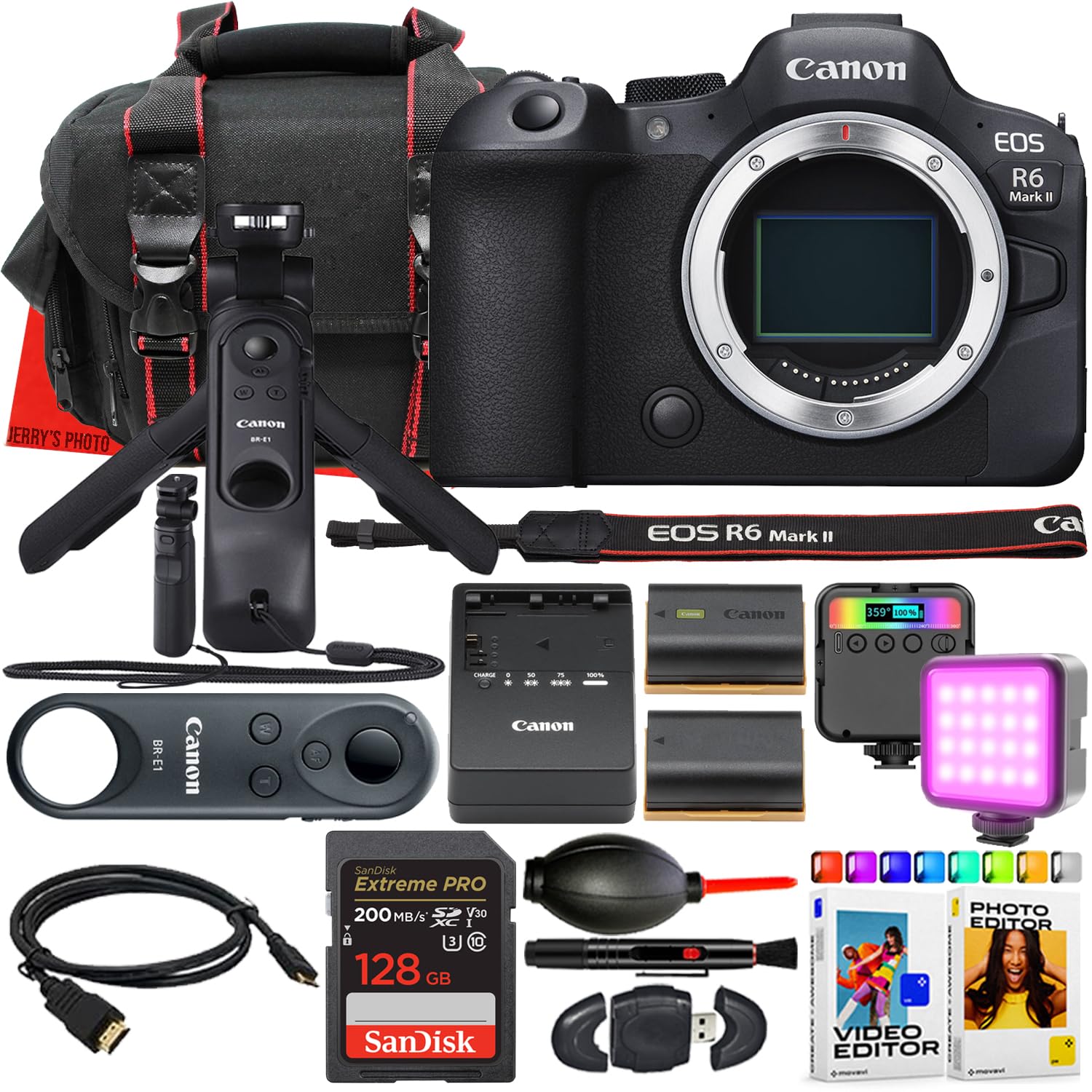 Amazon.com : Canon EOS R6 Mark II Mirrorless Camera Body + Canon
