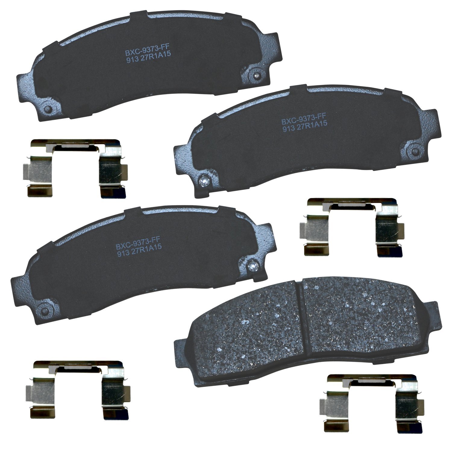 Bendix Premium SBC913 Ceramic Front Brake Pads for Chevrolet Equinox 2006-2005, Pontiac Torrent 2006, Saturn Vue 2007-2002