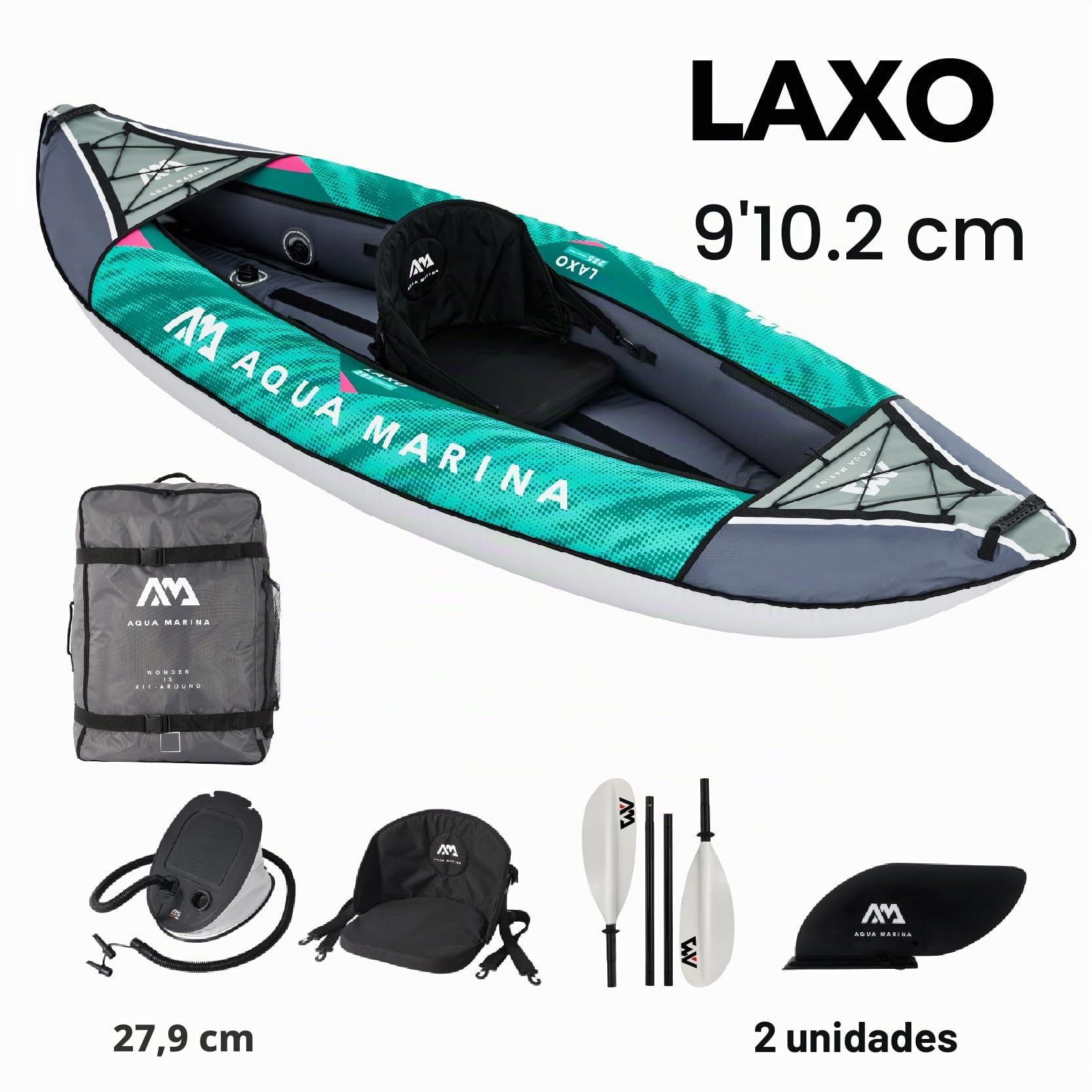 Aqua Marina Laxo Inflatable Leisure Kayak