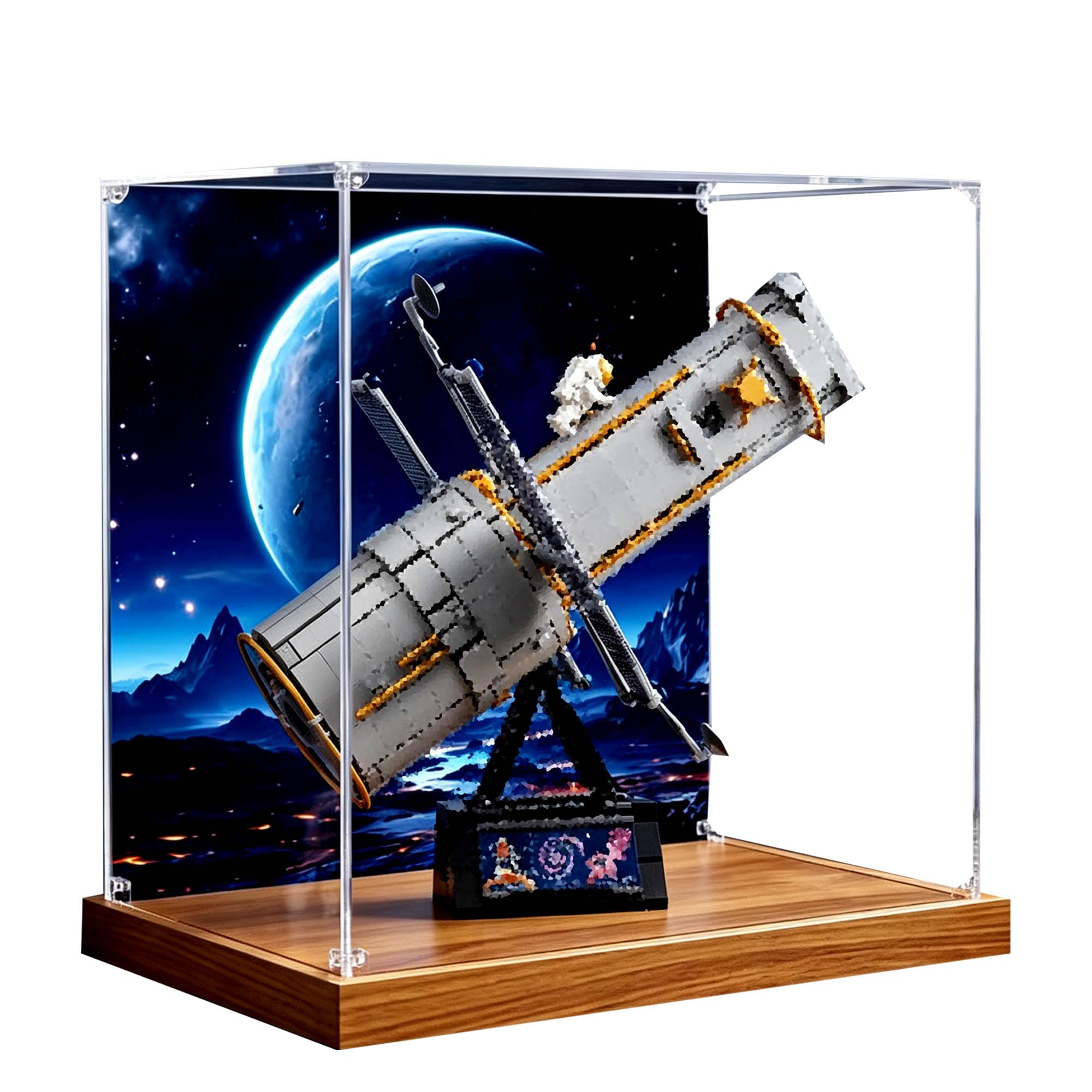 Vetrina compatibile con set di telescopi Le-go 11382 (sfondo 4)