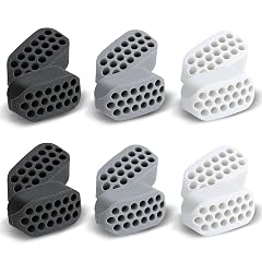 12 PCS Jaw Exerciser for Men Women 3 Resistance Levels BPA Free Silicone Jaw Trainer Helps Define Jawline