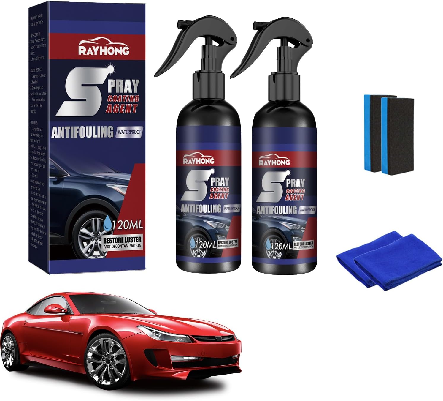 Rayhong Spray Coating Agent，ceramic coating for cars，Multi