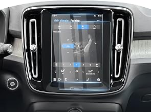 [Upgrade] 2 Pack 2017-2024 2025 Volvo 8.7-Inch Screen Protector [No Glare & Fingerprint] for Models XC40 XC60 XC90 S60 S90 V60 V90 Touchscreen Tempered Glass Protector Ultra Accessories