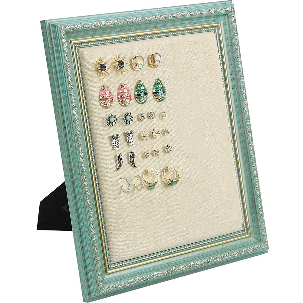 TOVINANNA Ohrringhalter Aus Samt - Stehender Schmuckorganizer Für Ohrringe