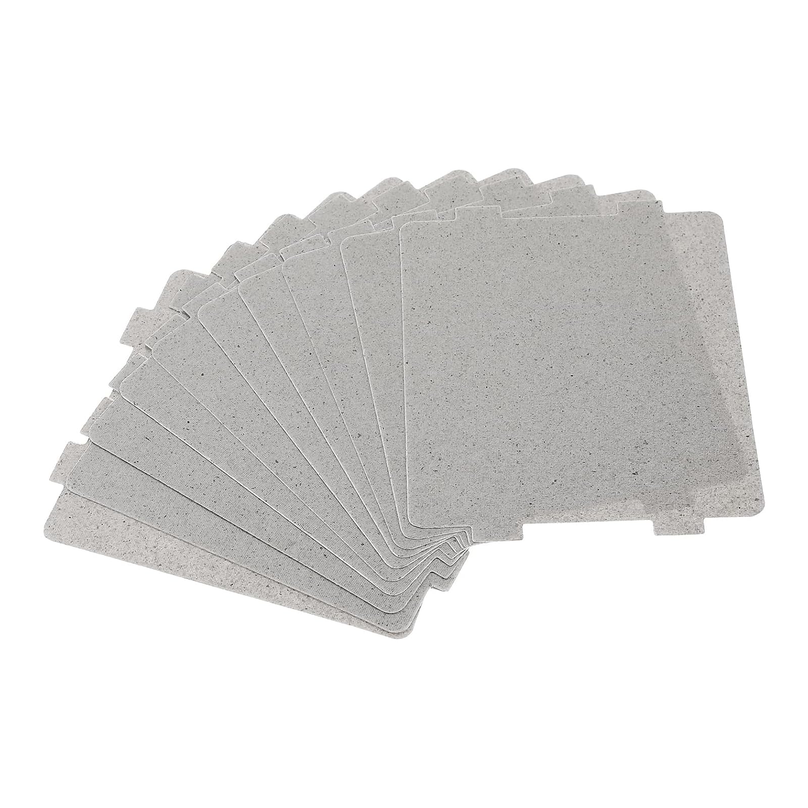 Buxuaaaa 10PCS Thickening Sheets Oven Sheets Micas Plate Microwave Ovens Replacement Plates Suitable for Quick Heating Microwave Spare Part