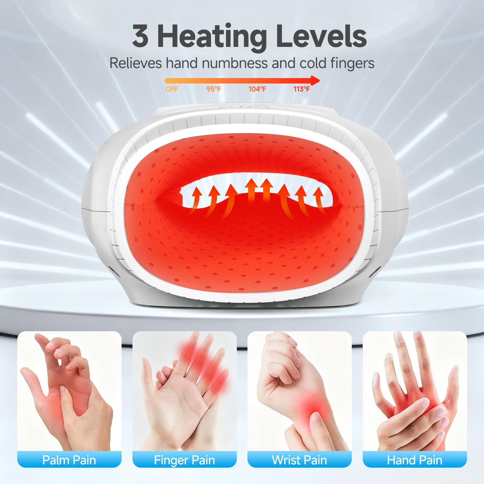 hand massage vibration Amazon.com: JADPES Hand Held Massagers Vibrating, Electronic USB Handheld  Gentle Vibration Massager Hand Massager Hand Massagers for Muscles with LED  Light for Back, Neck, Arms and Legs : Health & Household main image 0