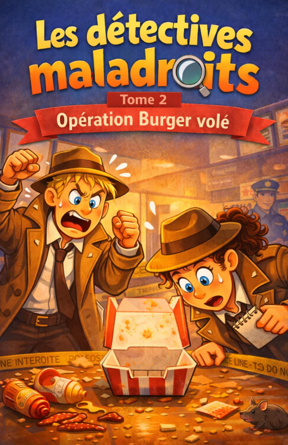 Les détectives maladroits Opération Burger volé: tome 2