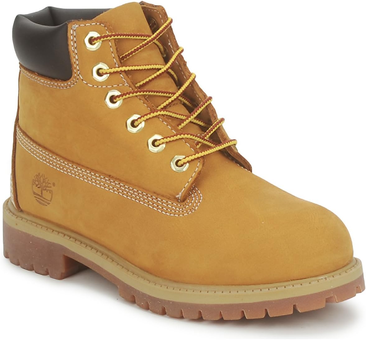 Timberland 12709 Kids PRE-School 6-INCH Classic Waterproof Boot Wheat Nubuck