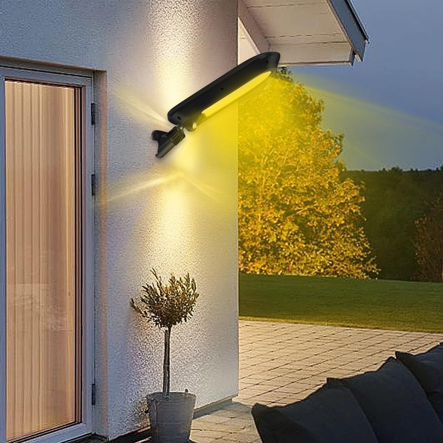 GIGAWATTS GW-202 32 LED Solar Street Light with 6V Panel 560lm BIS Approved 1500mAh Li-ion Battery IP65 Waterproof 120° Li
