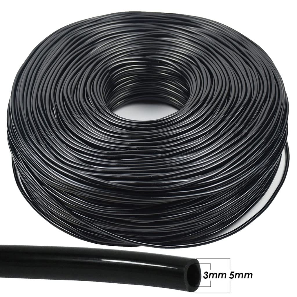 Tubo per irrigazione a goccia, Tubo for irrigazione a nastro piatto da giardino 5-140M 2 pezzi(60M)
