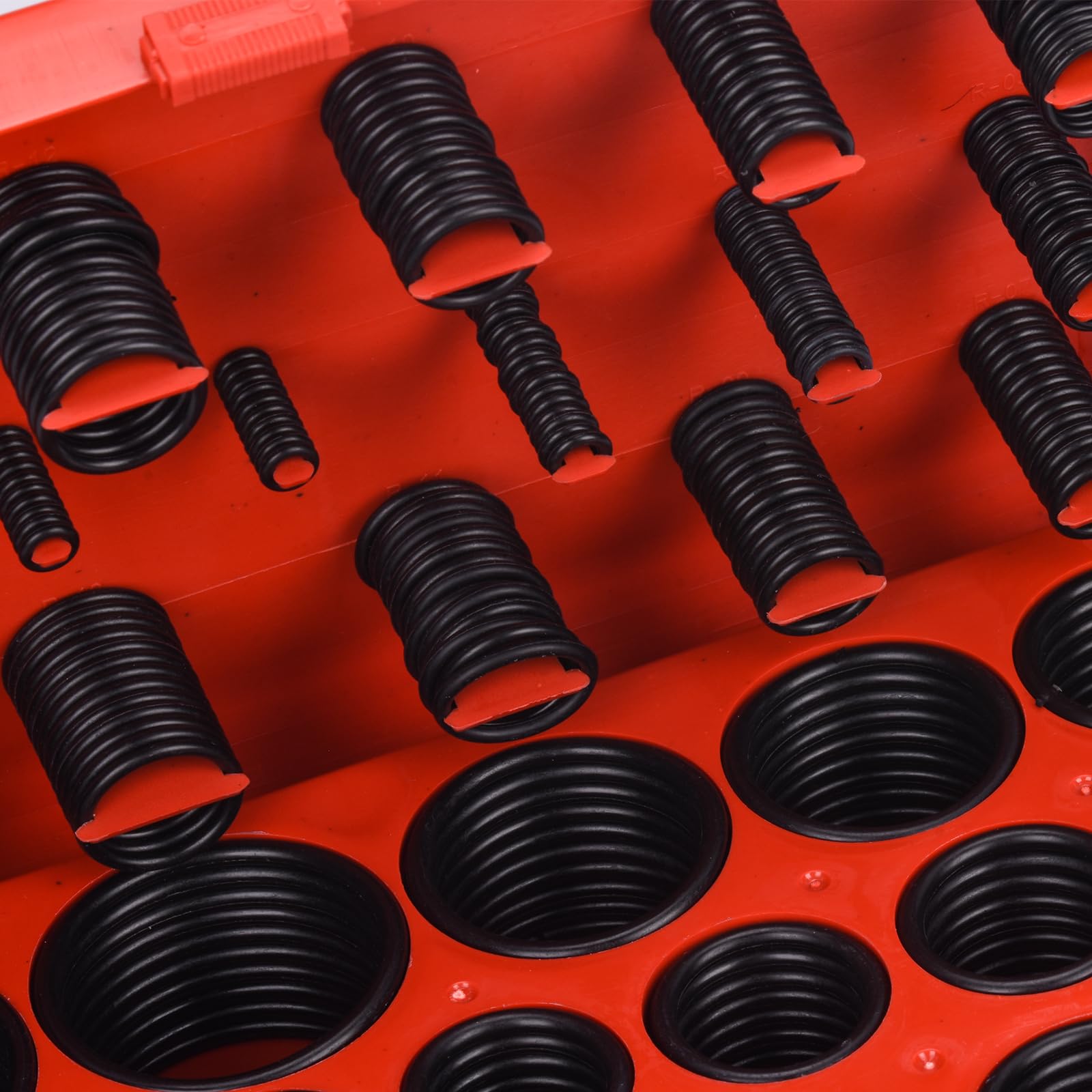 Kit De 419 Joints Toriques HATANSE – 32 Tailles (3 à 50 Mm) – Caoutchouc Nitrile, Résistant à La Chaleur
