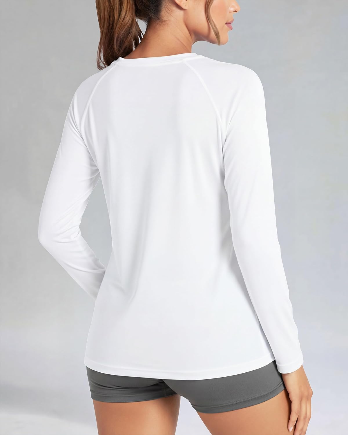 Boladeci Women's Sun Shirts UPF 50+ UV Protection Rash Guard Long Sleeve Swim Shirts Quick Dry Lightweight Workout Tops - Image 2