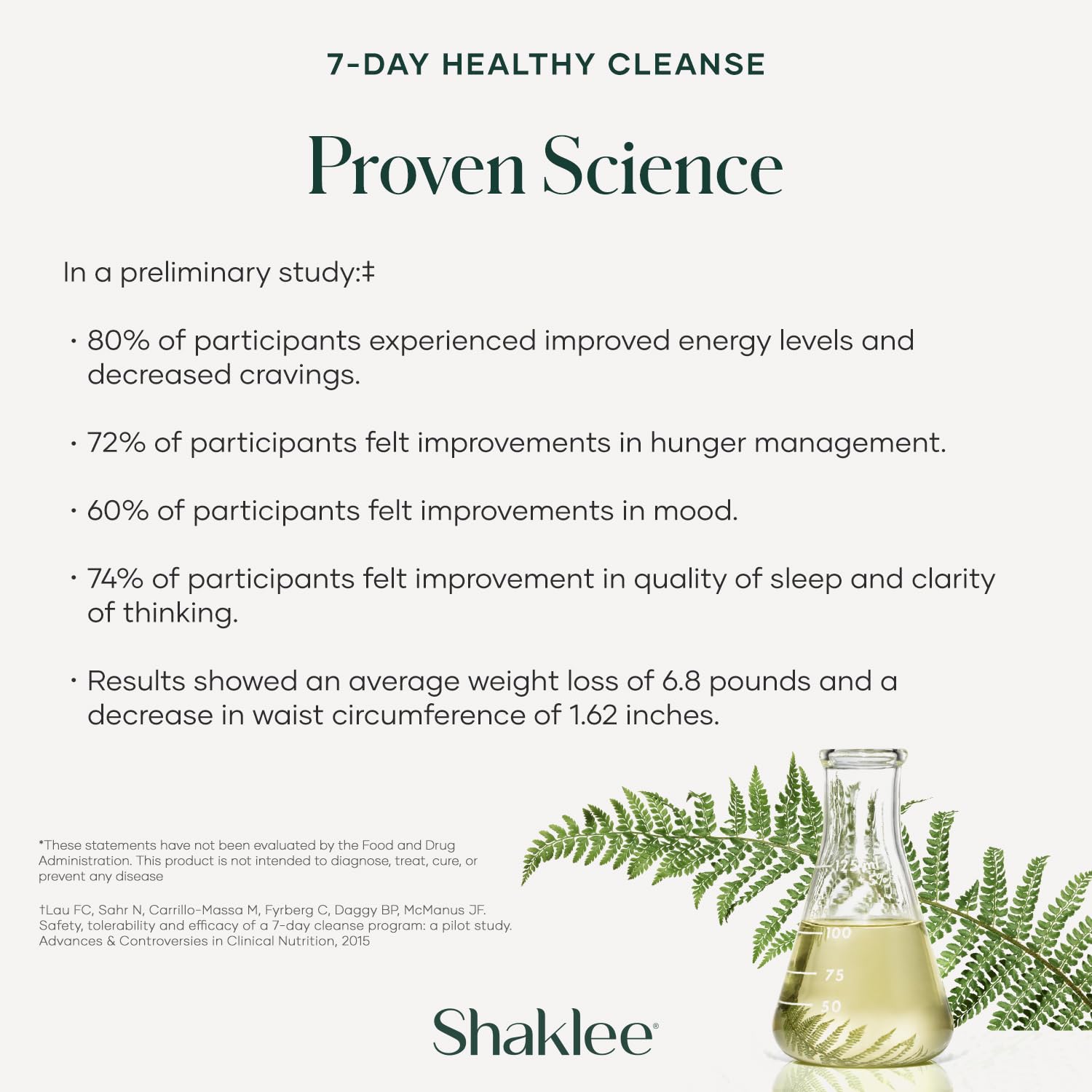 Shaklee - 7-Day Healthy Cleanse: Complete System Reset, and Energy Boost - With Probiotics, Liver Support, and Herbal Cleanse - Step-by-Step Guide - 7 Daily Morning & Night Packets