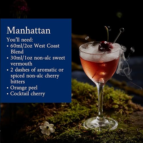 Miniatura 3 de Glen Dochus West Coast Blend Whisky sin alcohol, galardonado licores escoceses sin alcohol suaves y suaves, halal, bajo en azúcar, vegano y sin