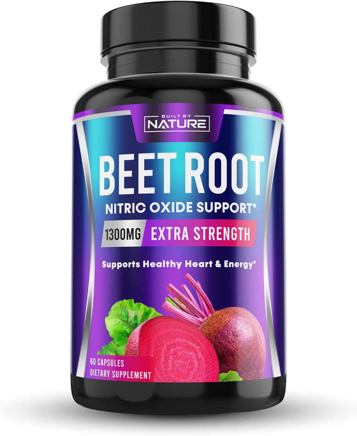 Beet Root Capsules Extra Strength Nitric Oxide Supplement