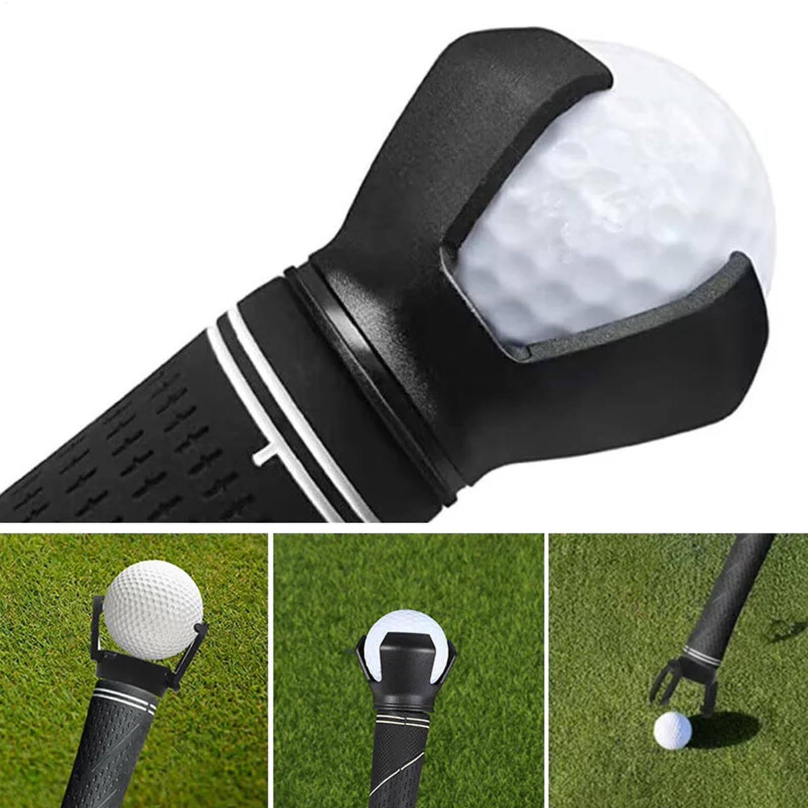 Recuperador de Pelotas de Golf, Agarrador de Ventosa, Herramienta Portátil para Recoger Pelotas