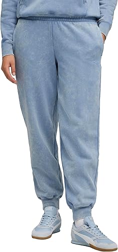 PUMA ESS Elevated Comfort Wash Pantalones Deportivos FL cl Cool Blue